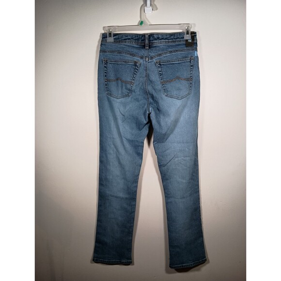 Azzure Womens Light Wash Straight Leg Jeans Size 31 - Picture 8 of 10